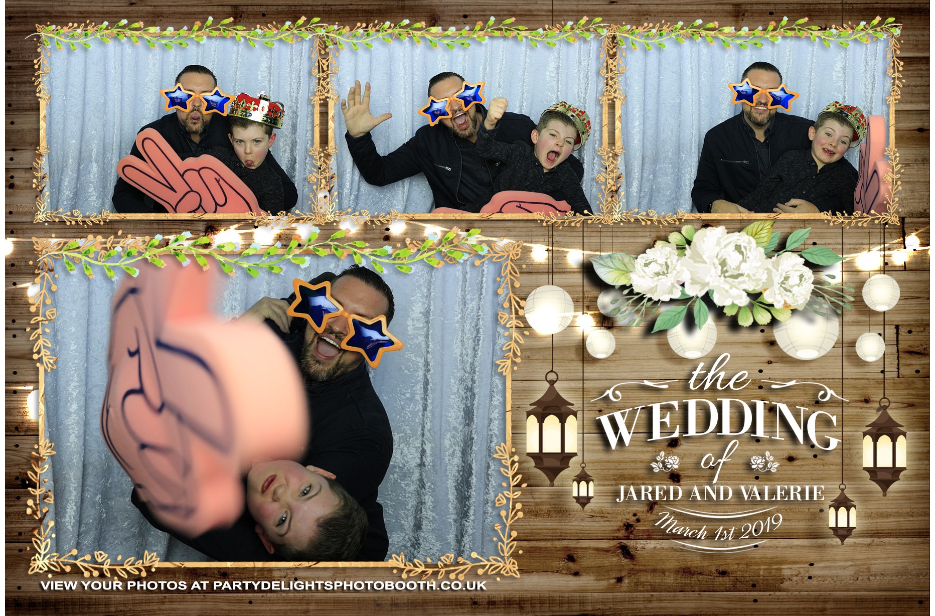 Jared and Valerie’s Wedding - Prints | View more photos from the event at gallery.partydelightsphotobooth.co.uk/u/PartyDelightsPhotoBooth/Jared-and-Valerie’s-Wedding-Prints